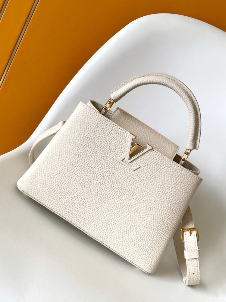 Leather Top Handle Bag