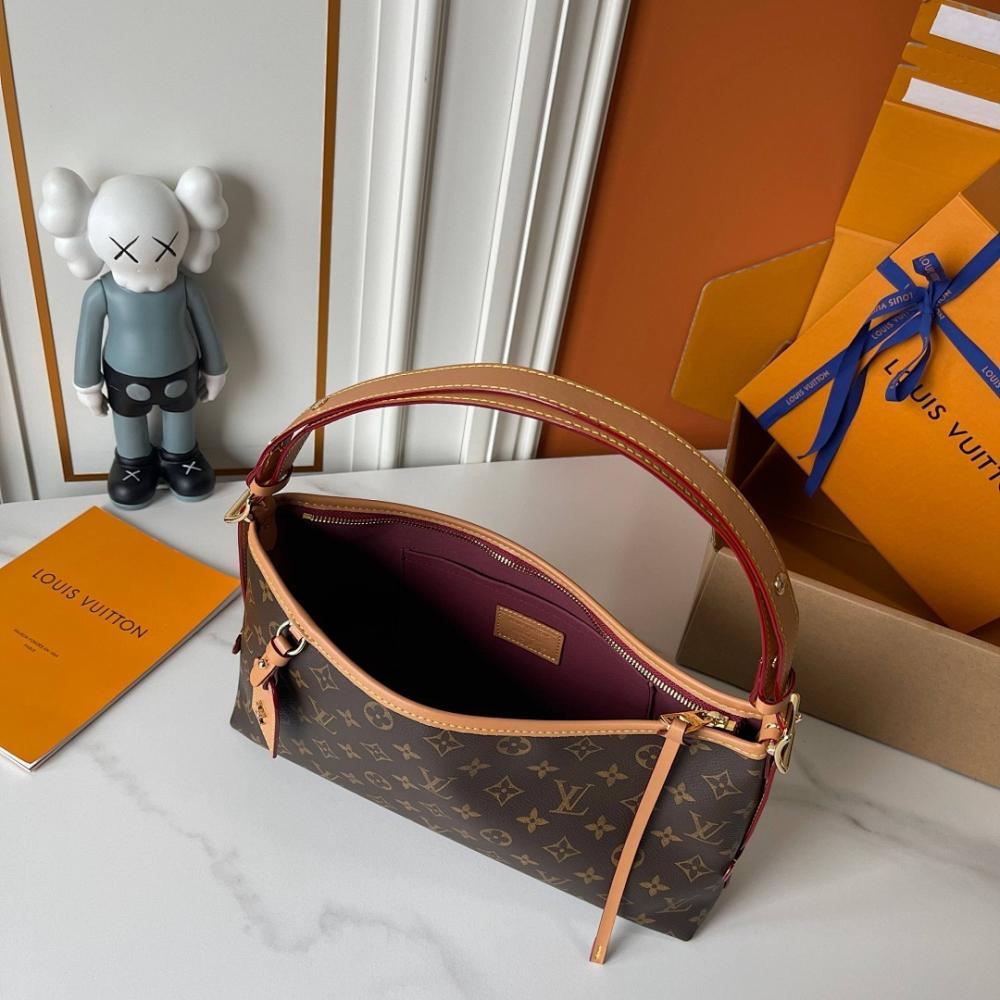 Stylish Refined Monogram Calfskin Crossbody Bag