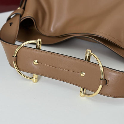 Leather Top Handle Bag