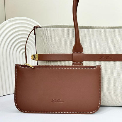 Modern Refined Leather Tote Bag