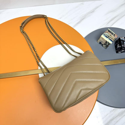Gold Leather Wallet