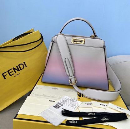 Leather Top Handle Bag