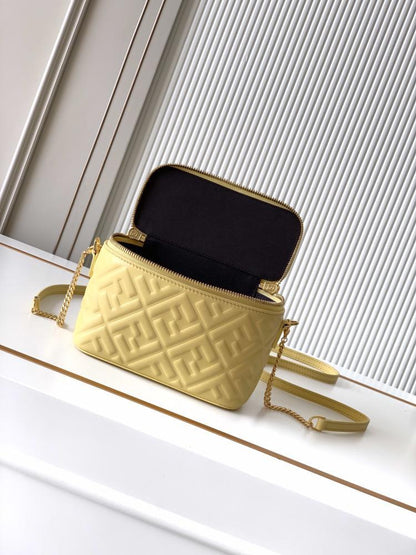 Luxury Quilted Lambskin Shoulder Bag