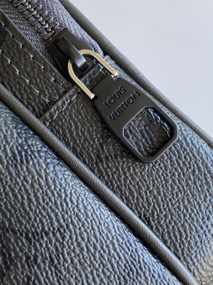 Monogram Leather Crossbody Bag