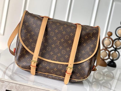 Luxury Elegant Leather Shoulder Bag