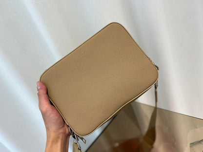 Stylish Refined Leather Crossbody Bag