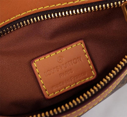 Modern Monogram Leather Crossbody Bag – Limited Edition