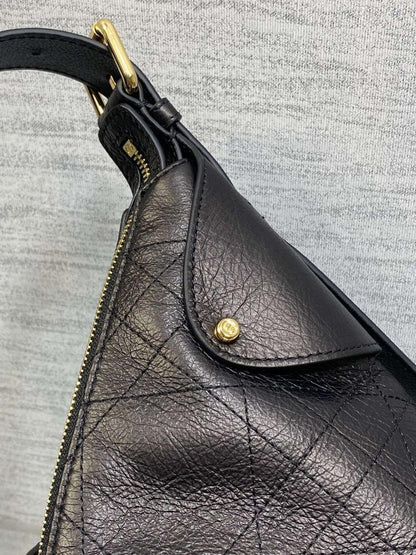 Leather Top Handle Bag