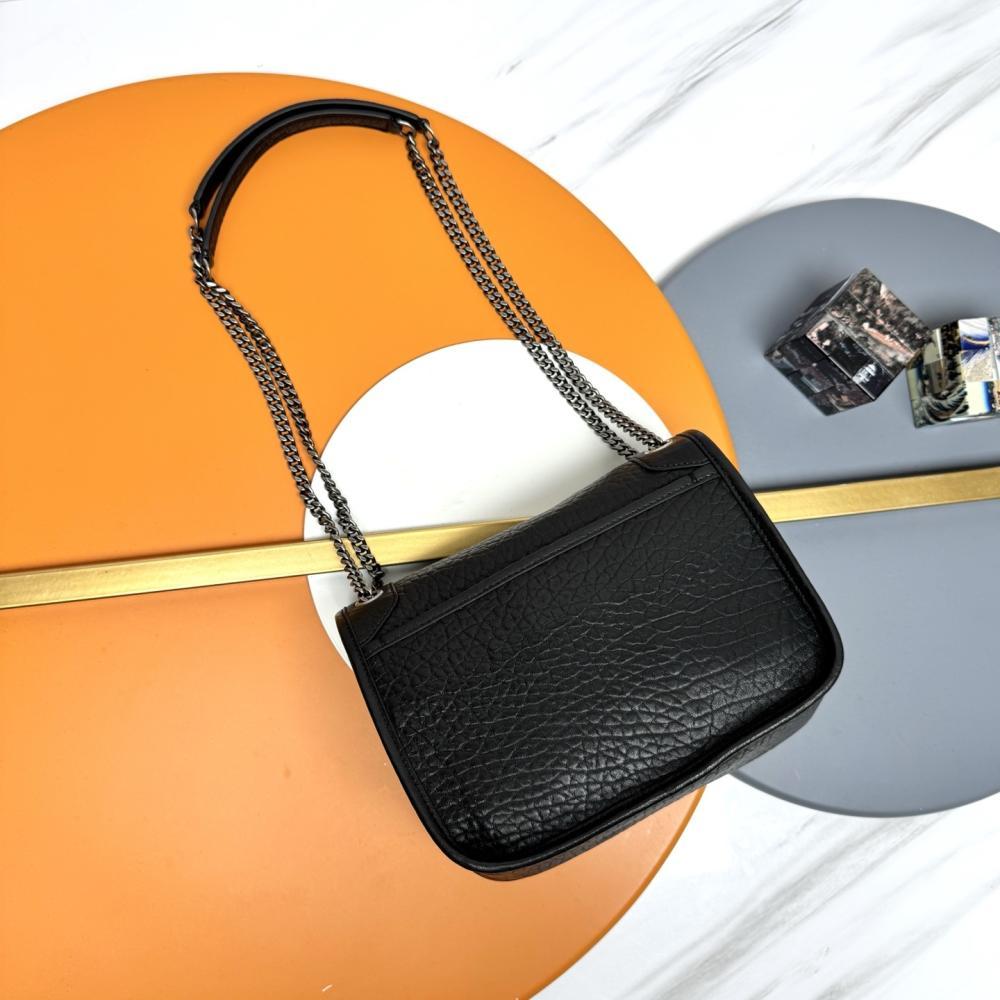Classic Leather Top Handle Bag