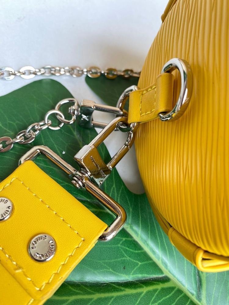 Alma Studded Jacquard Shoulder Bag