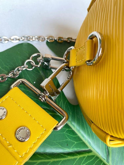 Alma Studded Jacquard Shoulder Bag