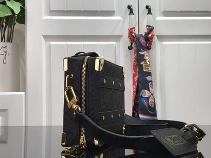 Leather Top Handle Bag
