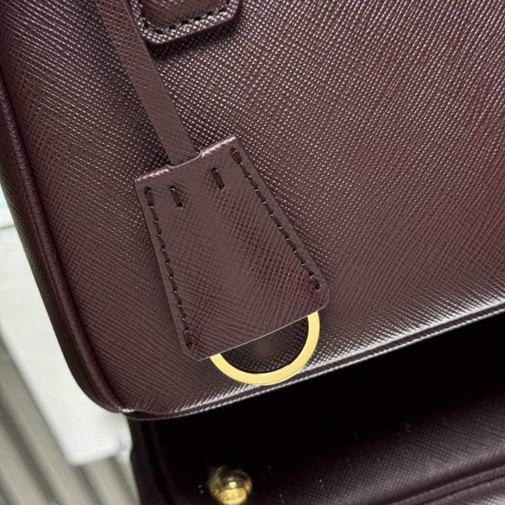 Gold Leather Shoulder Bag