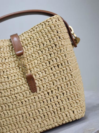 Raffia Shoulder Bag