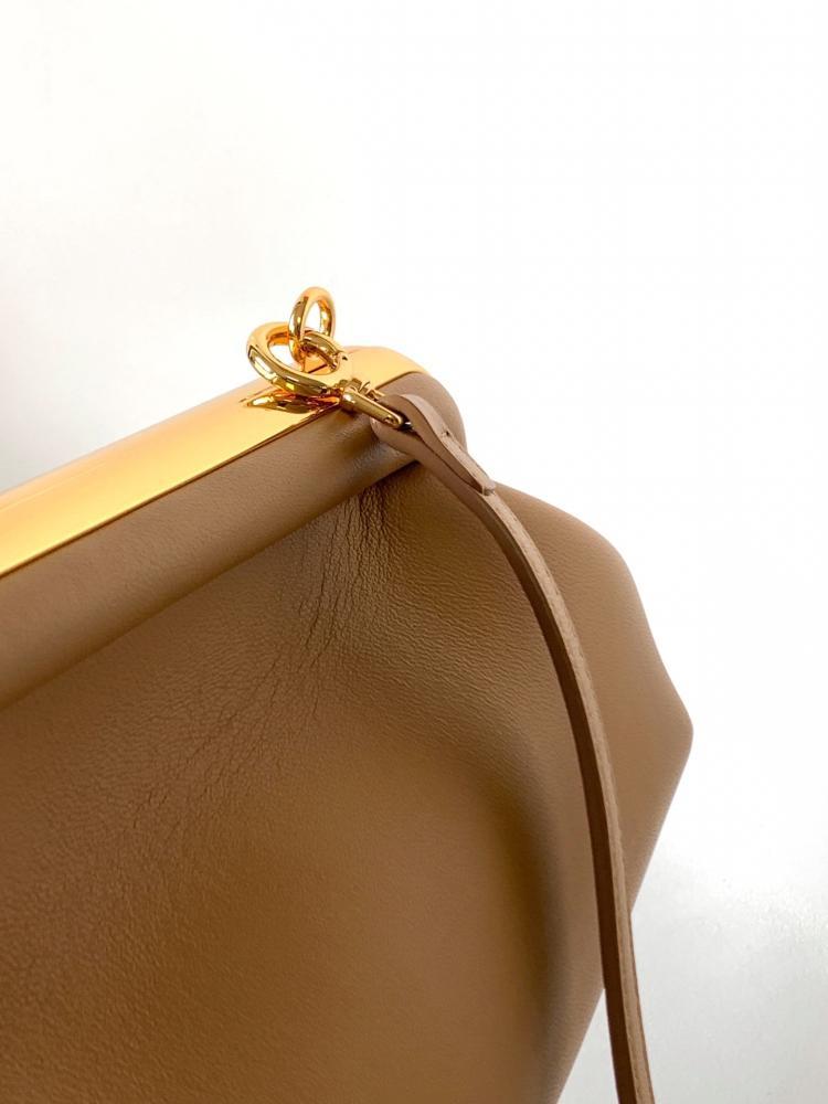 Leather Top Handle Bag