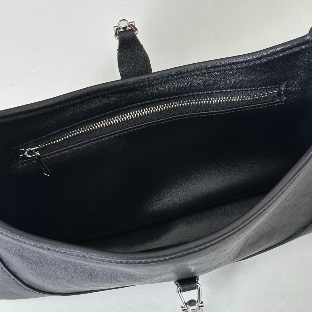 Classic Leather Top Handle Bag