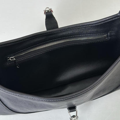 Classic Leather Top Handle Bag