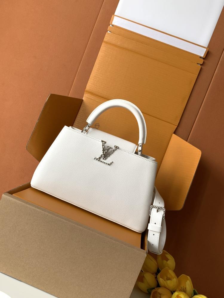 Leather Top Handle Bag