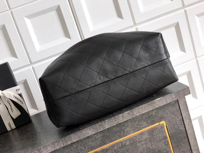 Woven Leather Hobo Bag