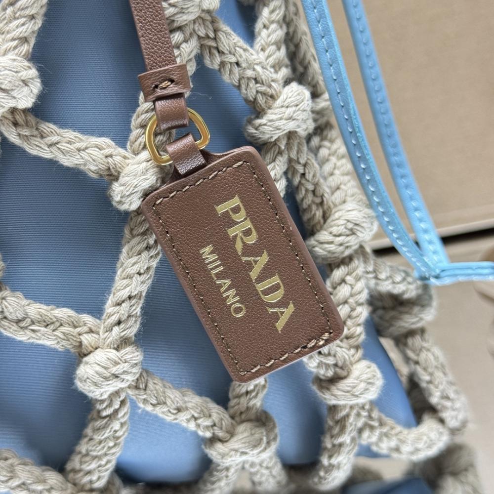 Woven Top Handle Bag