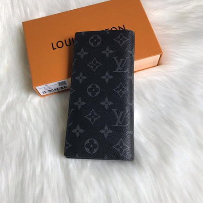 Luxury Refined Black Canvas Wallet