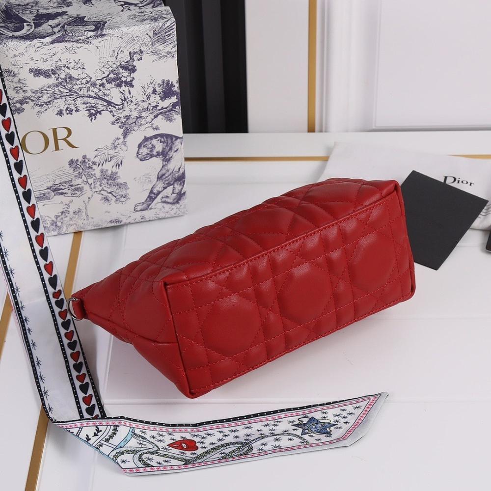Italian-Inspired Stylish Quilted Leather Top Handle Bag