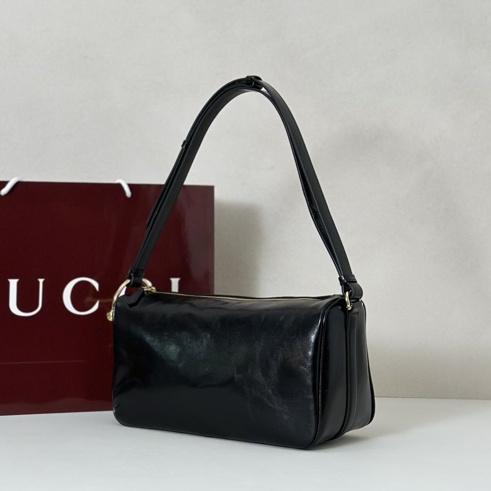 Leather Top Handle Bag
