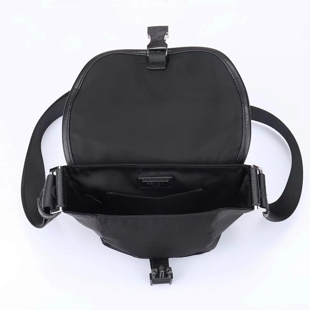 Italian-Inspired Stylish Woven Nylon Shoulder Bag