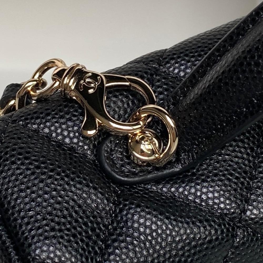 Calfskin Top Handle Bag