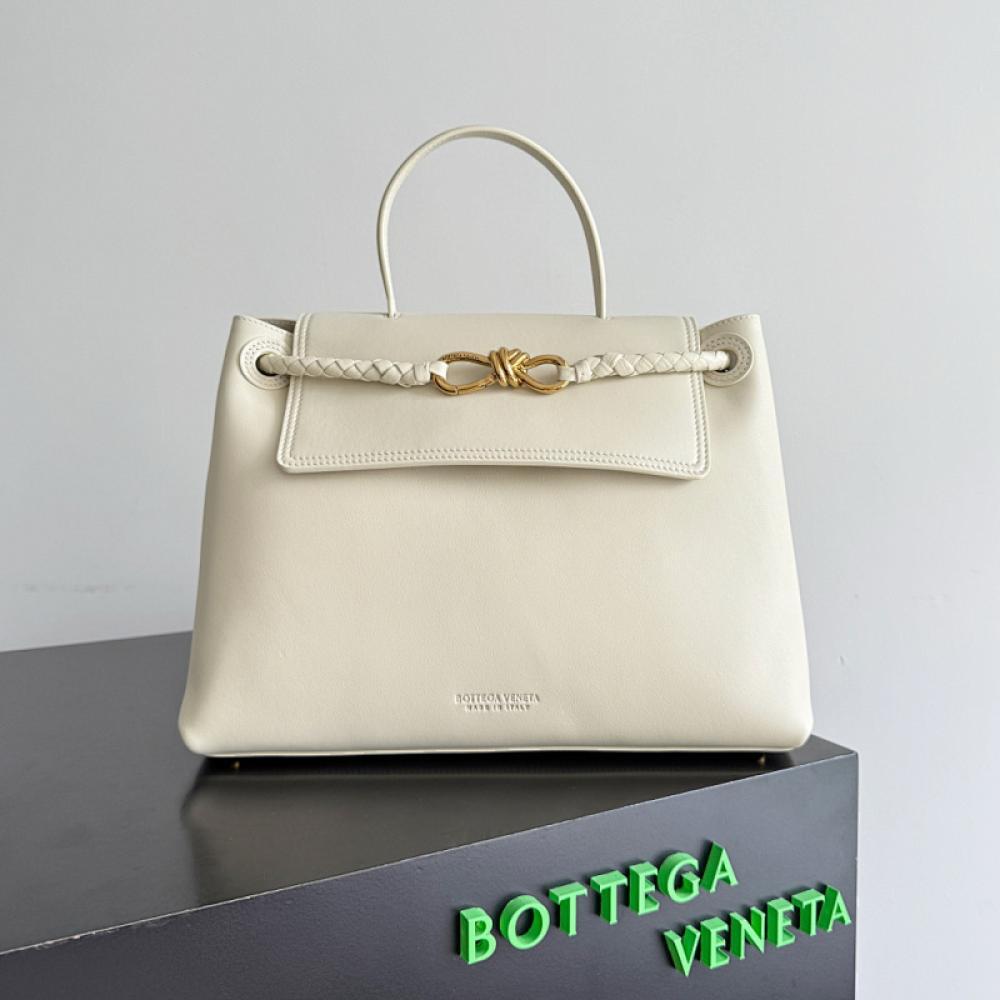 Leather Top Handle Bag