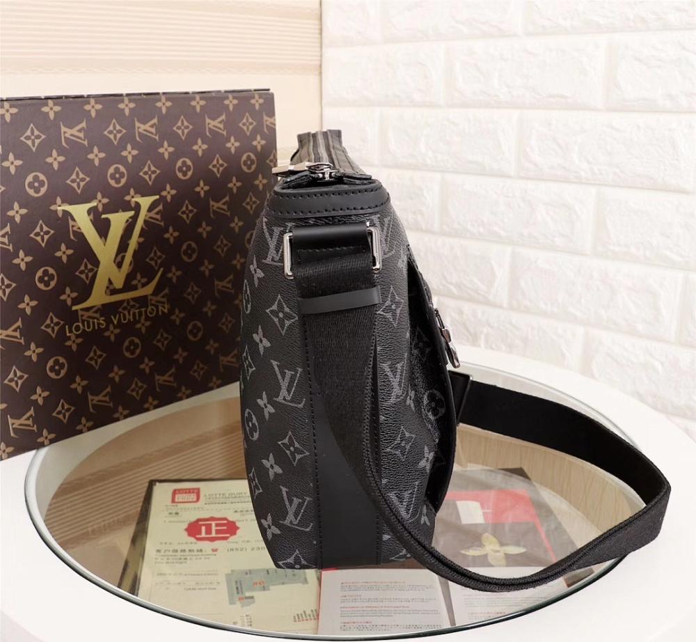 Elegant Stylish Silver Monogram Leather Bag