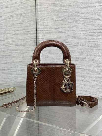 Leather Top Handle Bag