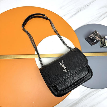 Classic Leather Top Handle Bag