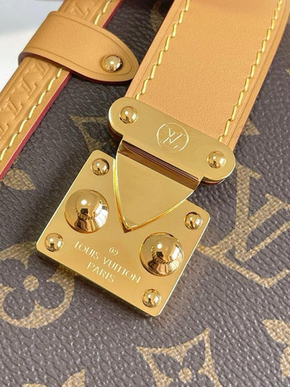 Modern Monogram Leather Travel Bag