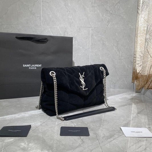 Modern Stylish Quilted Leather Shoulder Bag