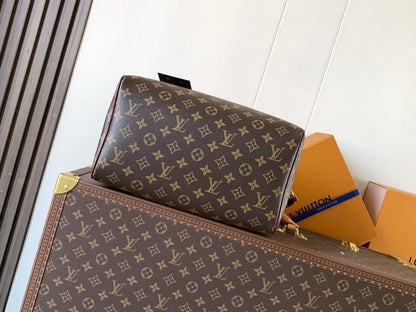 Leather Top Handle Bag