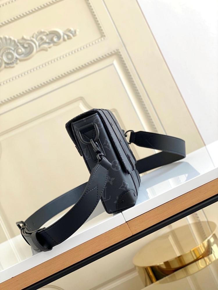Modern Studded Leather Travel Bag