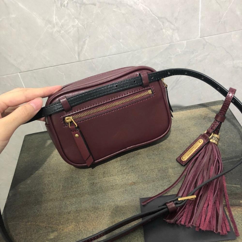 Classic Modern Calfskin Crossbody Bag