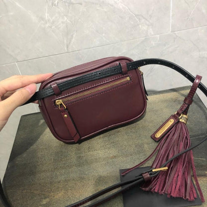 Classic Modern Calfskin Crossbody Bag