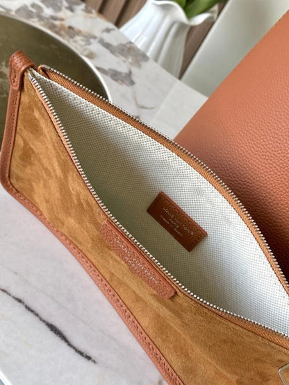 Stylish Refined Calfskin Hobo Bag