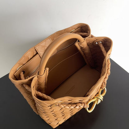Leather Top Handle Bag