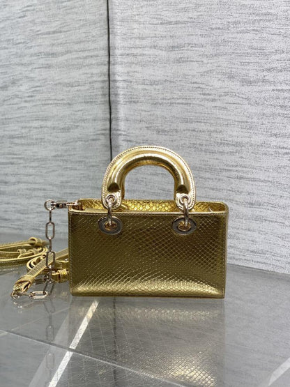 Leather Top Handle Bag