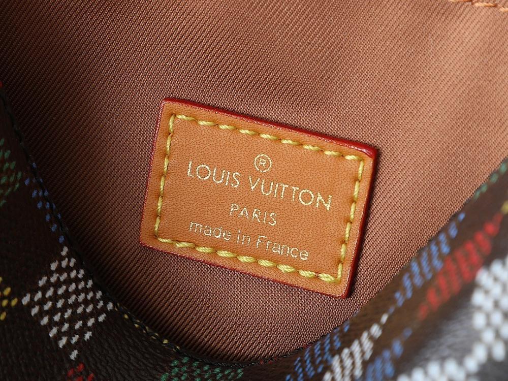 Modern Stylish Monogram Leather Shoulder Bag
