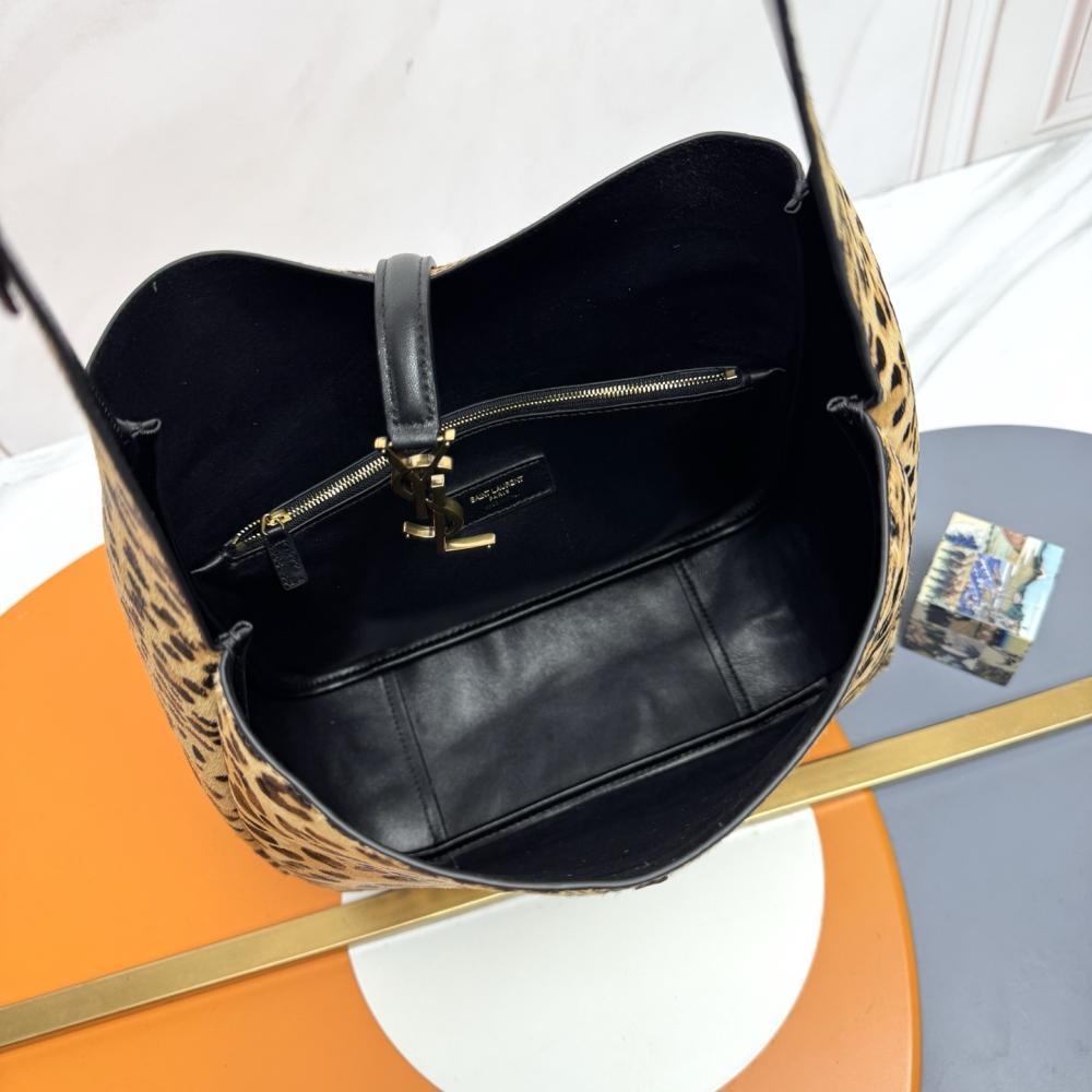 Leather Bucket Bag