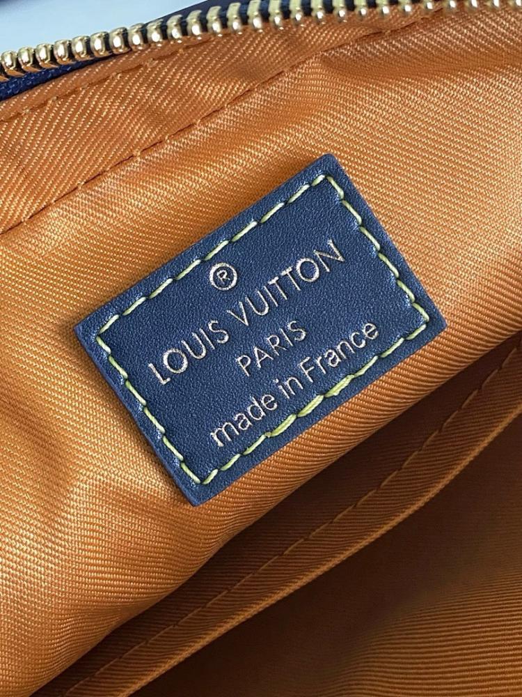 Modern Stylish Monogram Leather Shoulder Bag
