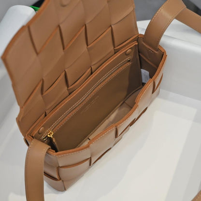 Cassette Lambskin Top Handle Bag