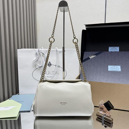 Leather Top Handle Bag