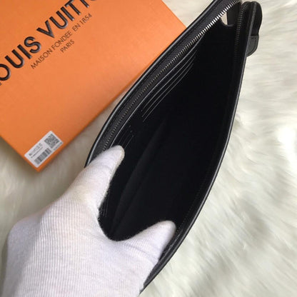 Stylish Premium Black Canvas Crossbody Bag