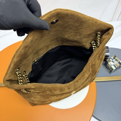 Leather Top Handle Bag