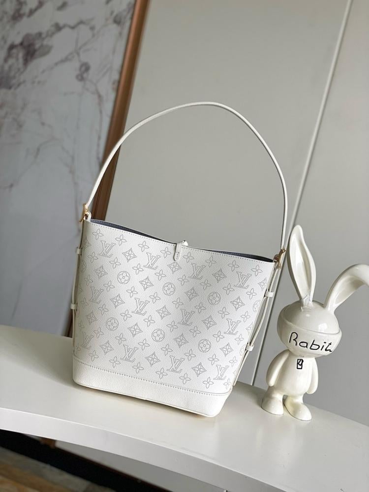 Luxury Silver Calfskin Shoulder Bag – Limited Edition